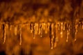 Stalactite formations