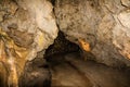 Stalactite natural underground cave, Demanovska, Slovakia Royalty Free Stock Photo
