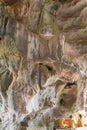 Inside the Tham Sang Cave in Vang Vieng Royalty Free Stock Photo