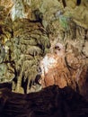 Stalactite and stalagmite Cave Royalty Free Stock Photo