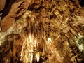 Stalactite and stalagmite Cave Royalty Free Stock Photo
