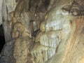 Stalactite and stalagmite cave, Slovakia Royalty Free Stock Photo