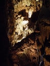 Stalactite and stalagmite Cave Royalty Free Stock Photo