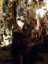 Stalactite and stalagmite Cave Royalty Free Stock Photo