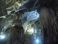 Stalactite stone rock mountain old