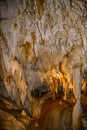 Stalactite underground cave, Demanovska, Slovakia Royalty Free Stock Photo