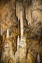 Stalactite underground cave, Demanovska, Slovakia Royalty Free Stock Photo