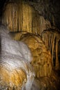 Stalactite underground cave, Demanovska, Slovakia Royalty Free Stock Photo