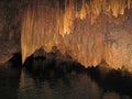 Stalactites in the Barton Creek Cave, Belize