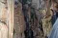 Stalactites inside the cave, Arta Royalty Free Stock Photo