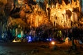 Stalactites at Khao Bin Cave in Ratchaburi, Thailand Royalty Free Stock Photo