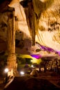 Stalactites in Orlova Chuka cave