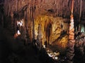 Stalactites and stalagmite cave Royalty Free Stock Photo