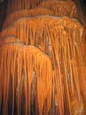 Stalactites and stalagmite cave Royalty Free Stock Photo