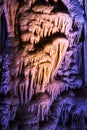 Stalactites stalagmites cave