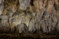 Stalactites and stalagmites at the Caves of Barac in the municipality of Rakovica Royalty Free Stock Photo