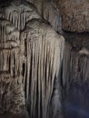 stalactites or stalagmites of Goa Gong Royalty Free Stock Photo