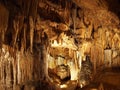 Stalactites and stalagmites