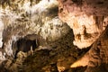 Stalagmites and stalactites in Ruakuri Cave, Waitomo, New Zealand Royalty Free Stock Photo