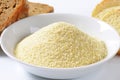 Stale bread and finely ground breadcrumbs Royalty Free Stock Photo