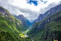 Stalheim pass in Norway