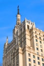 Stalin skyscraper Royalty Free Stock Photo