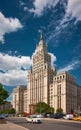 Stalinist architecture, hotel Leningradskaya, presently Hilton Moscow Leningradskaya, built in 1949-1954, landmark