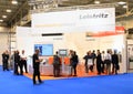 Stall of Leistritz company at the Plastics Recyling World Exhibition