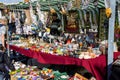 Stall on the Market in Frigiliana is an old Moorish village above Nerja on the Costa del Sol in Southern Spain