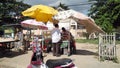 Stall at roadside Royalty Free Stock Photo