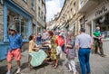 Catherine Hill, Frome, Somerset - Sunday Market Royalty Free Stock Photo