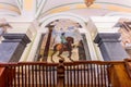 Stalls decors for horses in Salem abbey, bavaria, germany