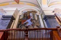 Stalls decors for horses in Salem abbey, bavaria, germany