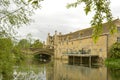 Stamford, England, May 31, 2019 - River Welland in Stamford, Lincolnshire, UK