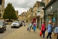 Stamford, United Kingdom. May 31, 2019 - Street view of city centre.Old buidings, Stamford, England Royalty Free Stock Photo