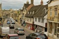 Stamford, United Kingdom. May 31, 2019 - Street view of city centre.Old buidings, Stamford, England Royalty Free Stock Photo