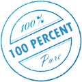 Stamp 100% pure Royalty Free Stock Photo