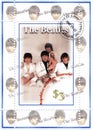 Stamp with Beatles Royalty Free Stock Photo