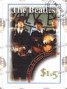 Stamp with The Beatles Royalty Free Stock Photo
