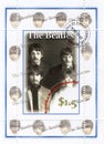 Stamp with Beatles Royalty Free Stock Photo