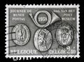 Stamp from Belgium illustrating Day of the Post Museum