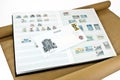 Stamp album Royalty Free Stock Photo