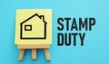 Stamp Duty Land Tax SDLT is shown using the text