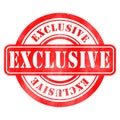 Stamp of Exclusive