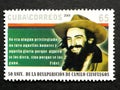Stamp of Fidel Castro Royalty Free Stock Photo