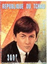 Stamp with George Harrison