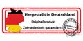 Certified quality - label for print with German text