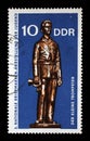 Stamp issued in Germany - Democratic Republic DDR on occasion of the 2nd National Youth Stamp Exposition