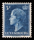 Stamp issued in Luxembourg shows Grand Duchess Charlotte