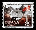 Stamp issued in Spain shows 150th Anniversary of San Sebastian